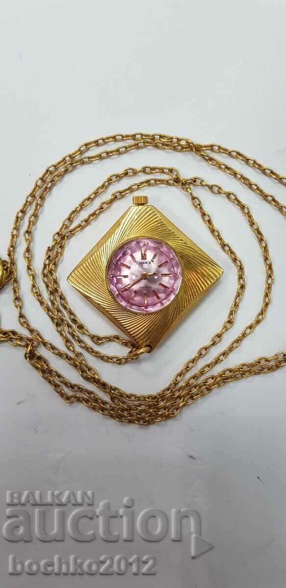 Beautiful USSR women's watch - medallion - Seagull with price € 30.00 | 58.67 BGN