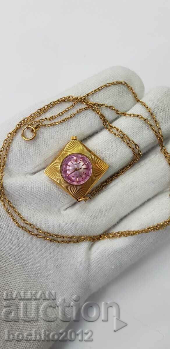 Delivery of Beautiful USSR women's watch - medallion - Seagull Delivery of Beautiful USSR women's watch - medallion - Seagull