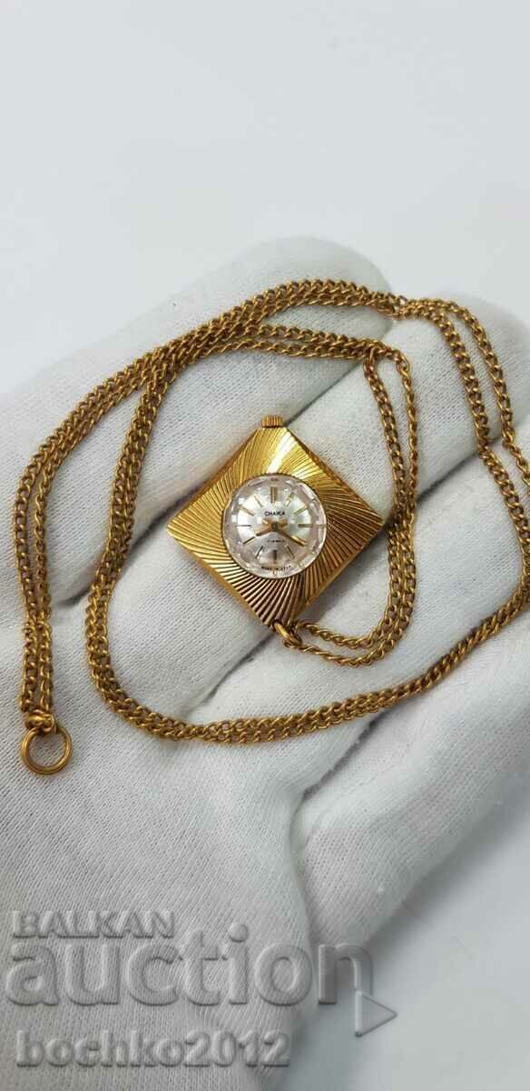 Beautiful USSR women's watch - medallion - Seagull with price € 35.00 | 68.45 BGN