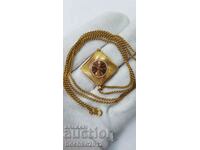Beautiful USSR women's watch - medallion - Seagull
