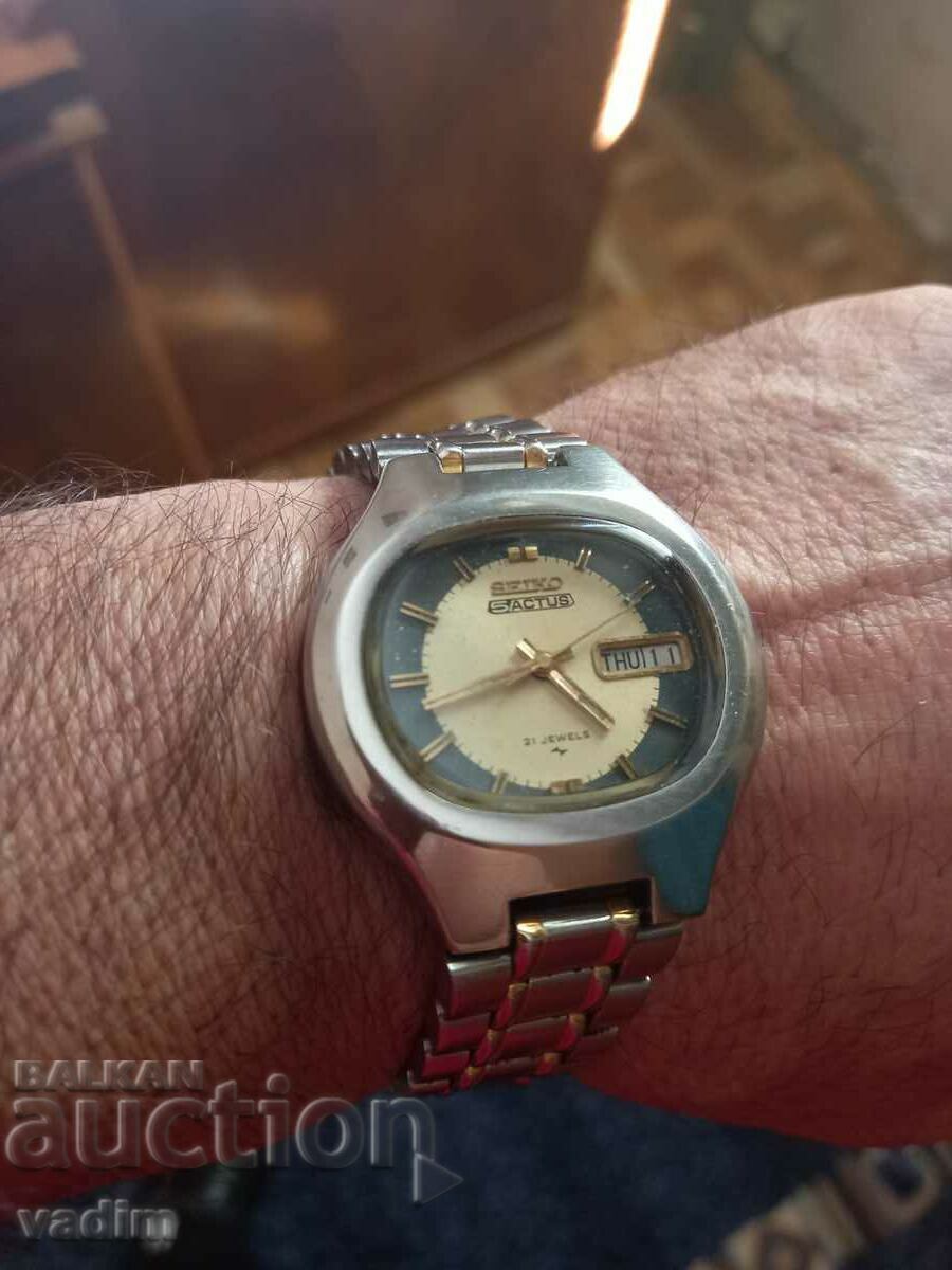 SEIKO 5 ACTUS 7019 JAPAN Διαβάστε την περιγραφή με τιμή 70.00 BGN | € 35.79 SEIKO 5 ACTUS 7019 JAPAN Διαβάστε την περιγραφή με τιμή 70.00 BGN | € 35.79