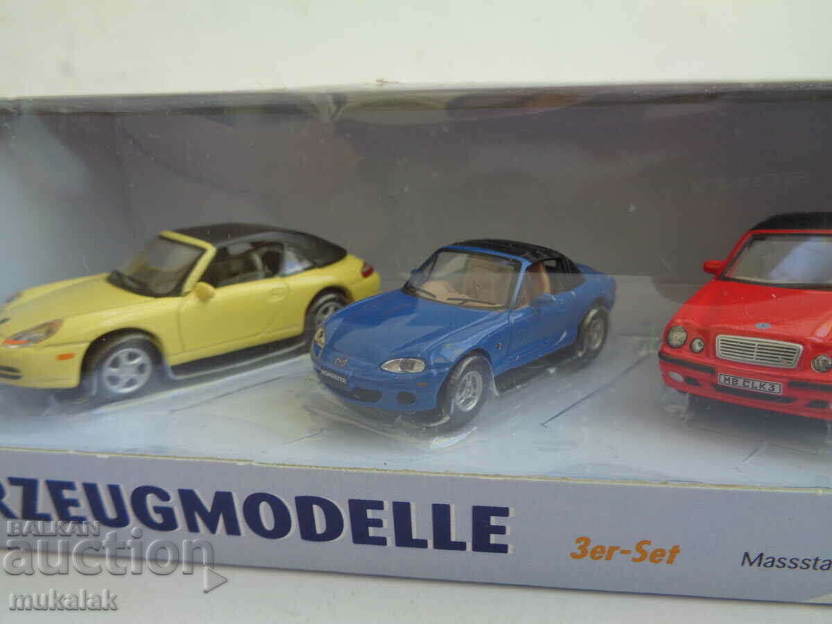 Auction 1:72 PORSCHE MAZDA MERCEDES TROLLEY TOY MODEL LOT Auction 1:72 PORSCHE MAZDA MERCEDES TROLLEY TOY MODEL LOT