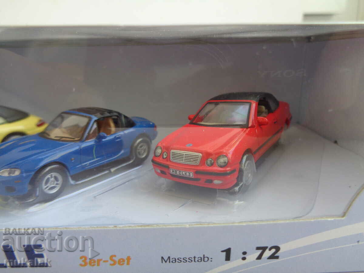 Delivery of 1:72 PORSCHE MAZDA MERCEDES TROLLEY TOY MODEL LOT Delivery of 1:72 PORSCHE MAZDA MERCEDES TROLLEY TOY MODEL LOT