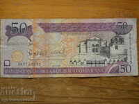 50 pesos 2006 - Republica Dominicană (VG / G)