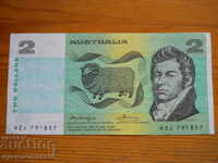 2 долара 1974 / 1985 г - Австралия ( VF )