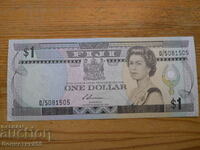 1 dolar 1987 / 1988 - Fiji (UNC)