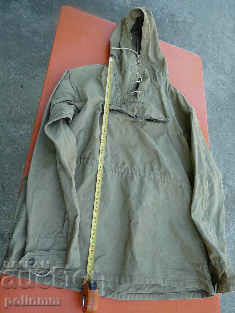 Αδιάβροχο σακάκι με κουκούλα