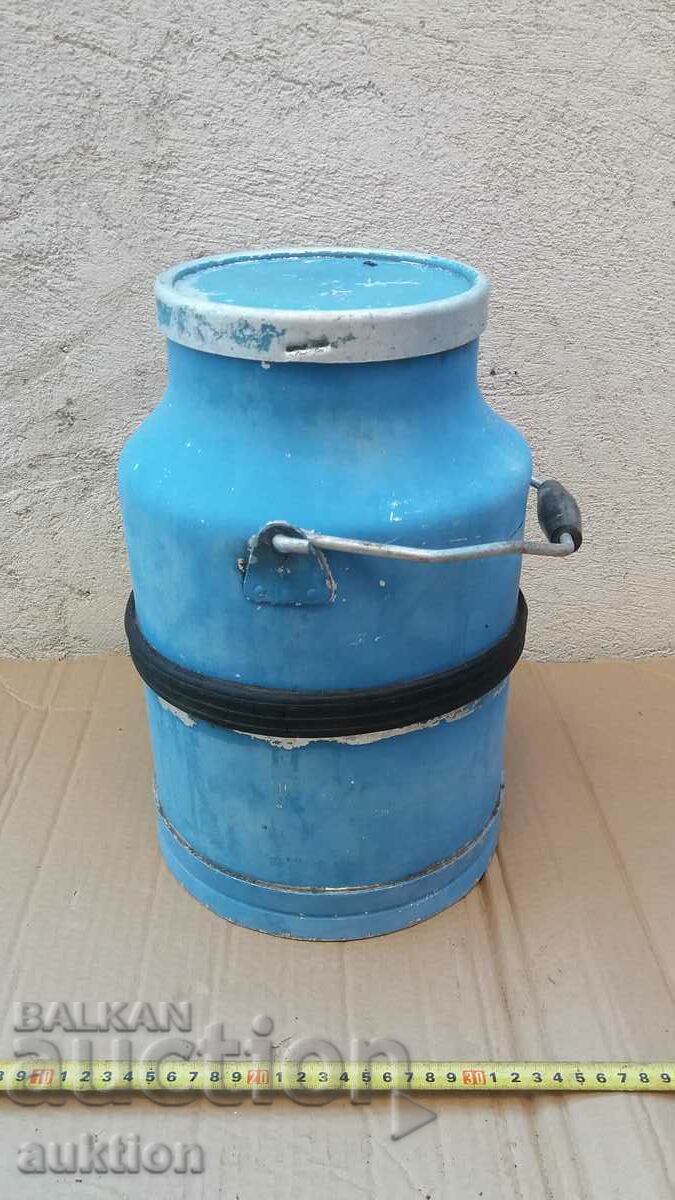 ALUMINUM EXCELLENT MILK BOTTLE - 6 LITERS - 5 ALUMINUM EXCELLENT MILK BOTTLE - 6 LITERS - 5