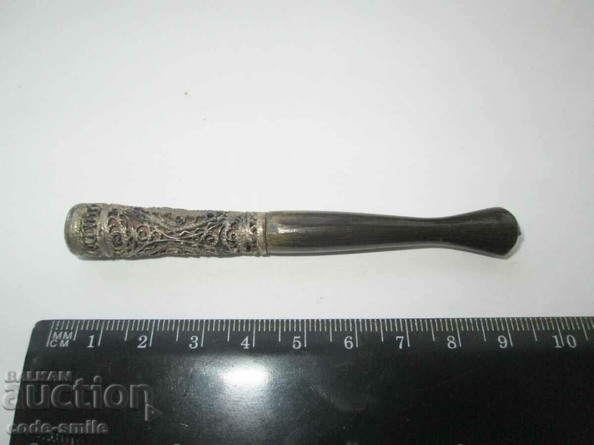 Old vintage cigarette silver filigree handmade 19c. - 7 Old vintage cigarette silver filigree handmade 19c. - 7