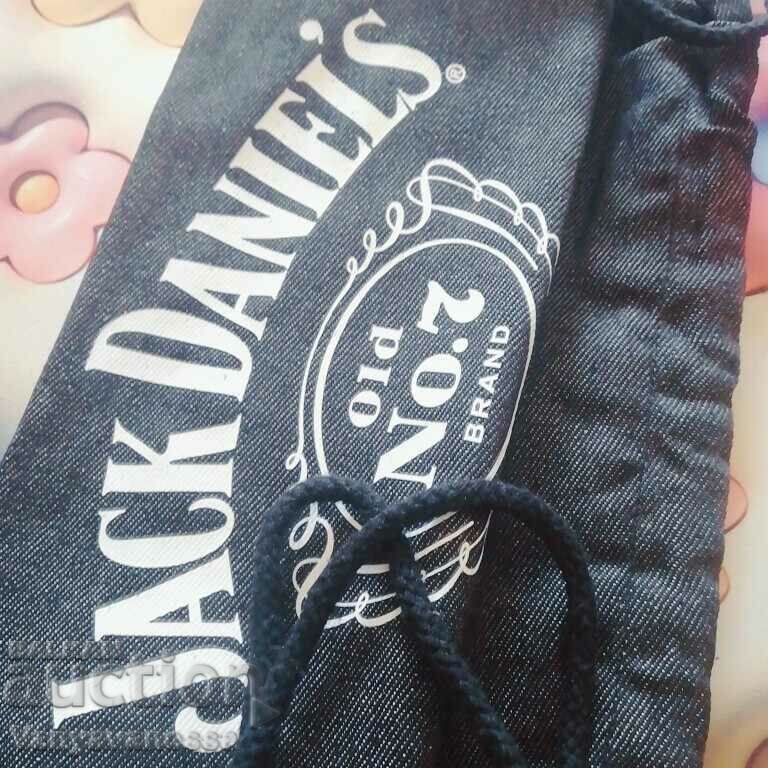 Auction Alcoholic :) Jack Daniel's backpack made of black denim Auction Alcoholic :) Jack Daniel's backpack made of black denim