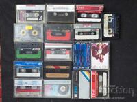 Lot of 17 audio cassettes