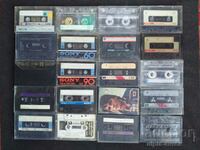 Lot of 20 audio cassettes