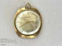 GLASHUTTE GERMANY MADE RARE GOLD PLATED CAL 69.1 WORKS