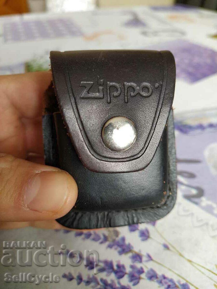 Auction ✅ ZIPPO lighter in a leather case❗ Auction ✅ ZIPPO lighter in a leather case❗