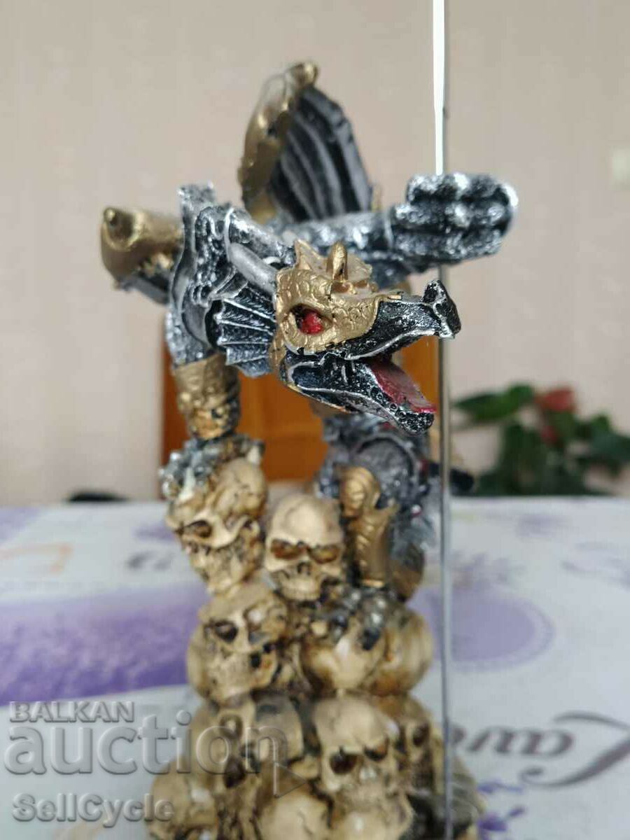 ✅Statuette Dragon holding a sword-knife for letters❗ ✅Statuette Dragon holding a sword-knife for letters❗