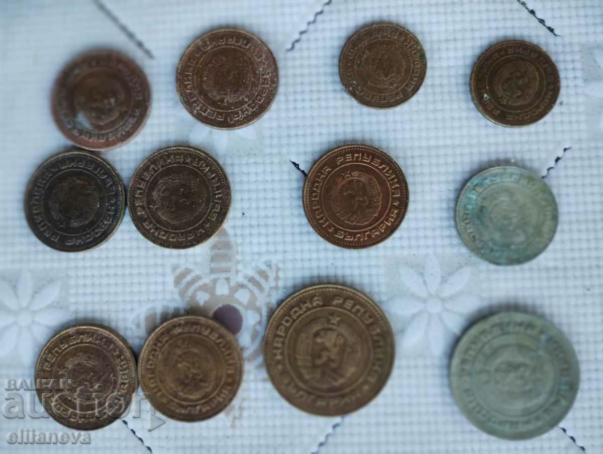 Lot of coins from the Sotsa 1974 with price 10.00 BGN | € 5.11 Lot of coins from the Sotsa 1974 with price 10.00 BGN | € 5.11