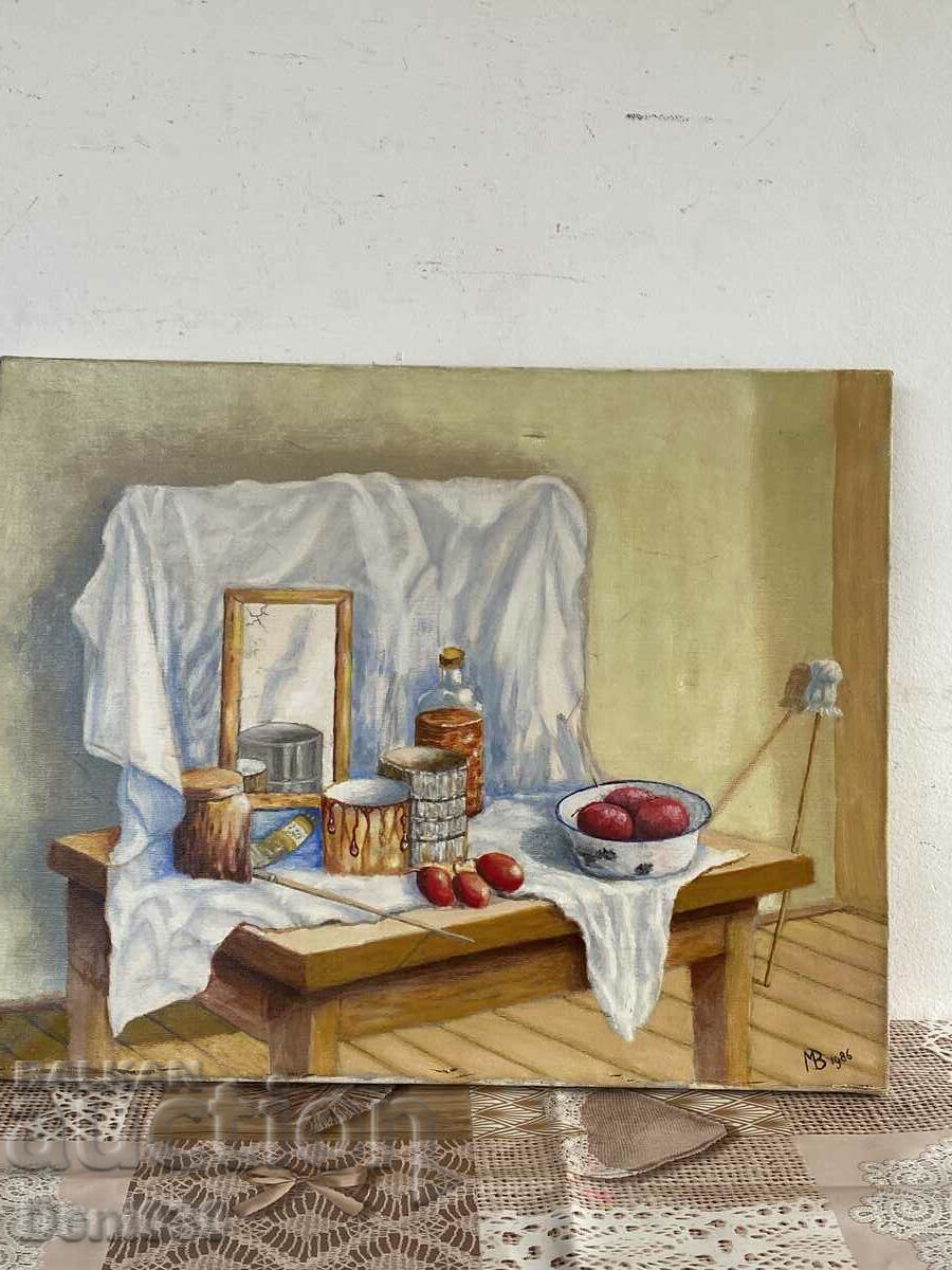 Original oil painting on canvas from 1986