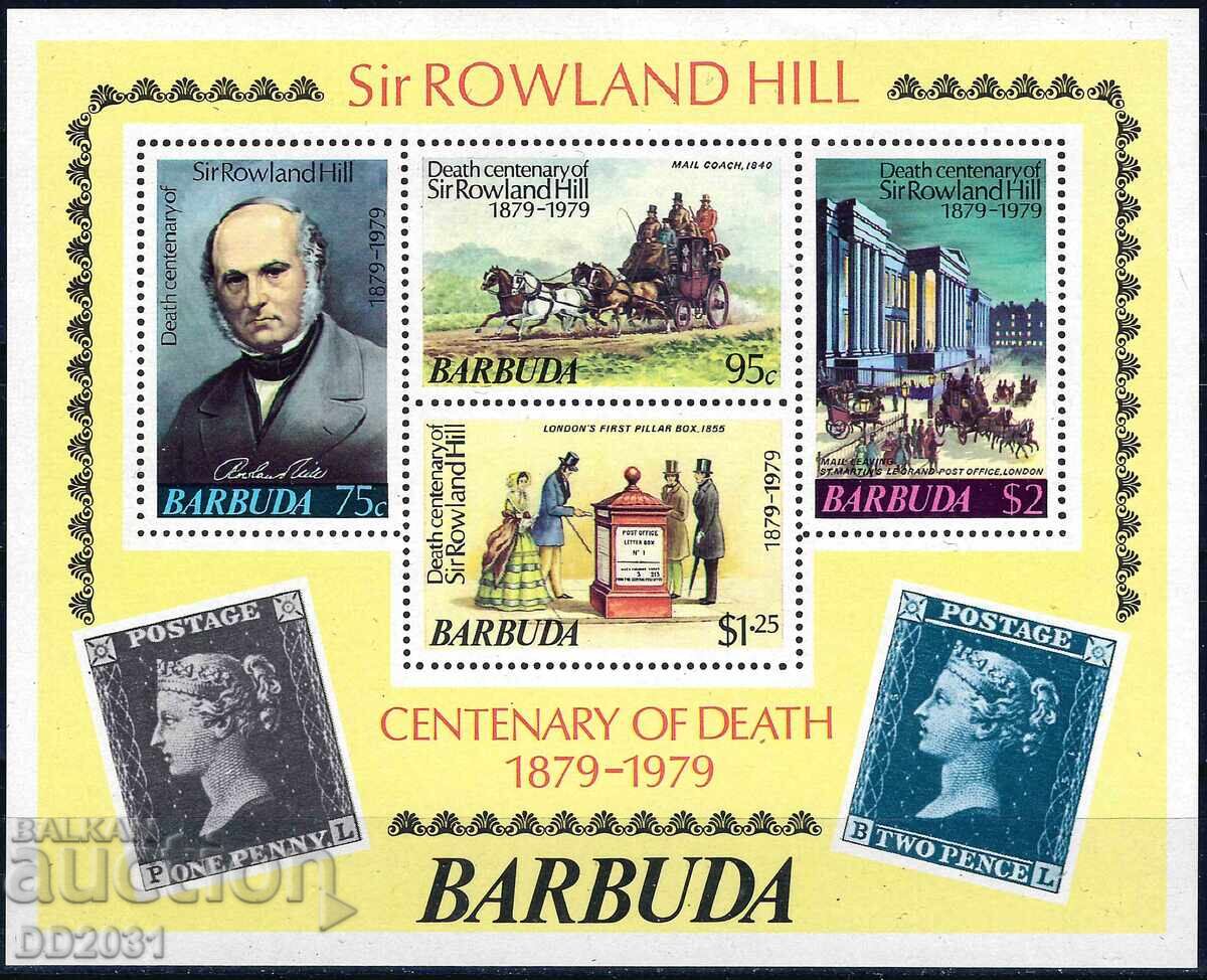 Barbuda 1979 - Rowland Hill MNH Barbuda 1979 - Rowland Hill MNH