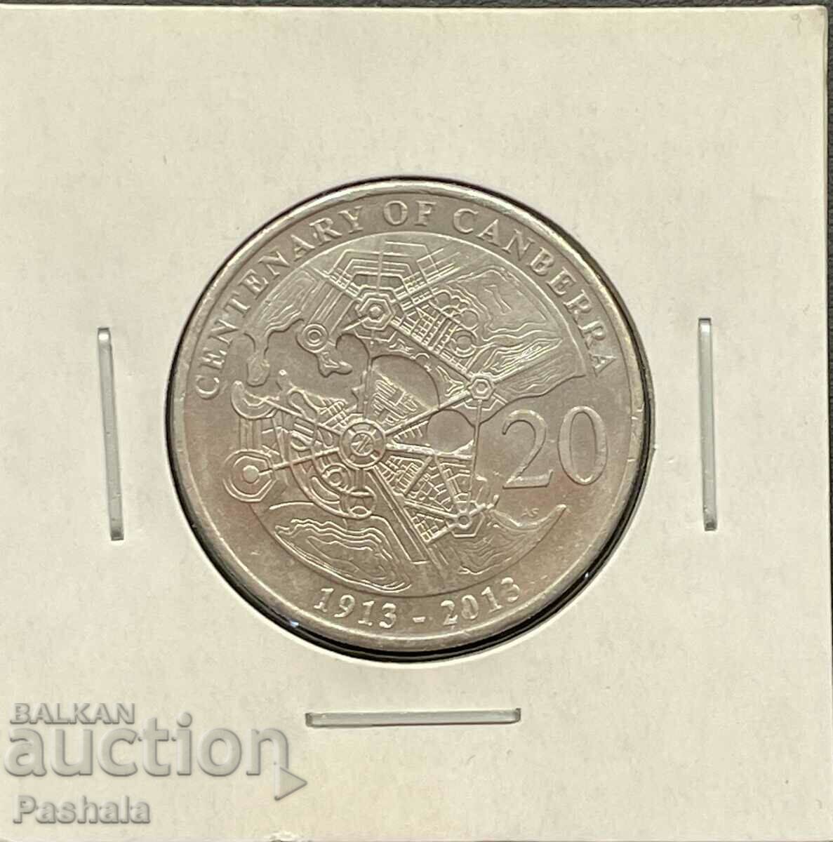Αυστραλία 20 σεντς 2013