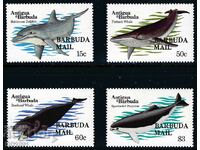 Барбуда 1983 - морска фауна MNH