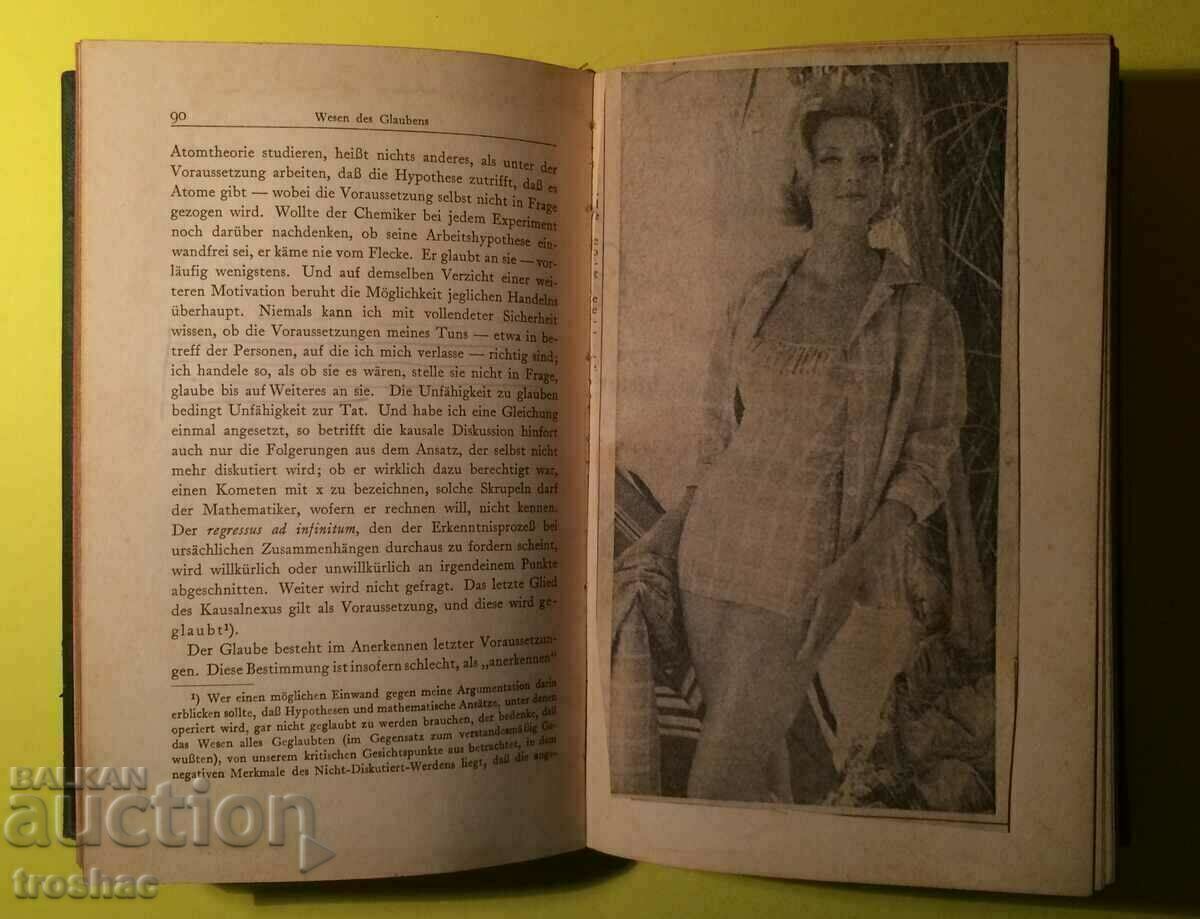 Old Book GRAF HERMAN KEYSERLING IMMORTALITY 1920. - 7 Old Book GRAF HERMAN KEYSERLING IMMORTALITY 1920. - 7