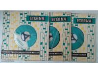 three gramophone records GDR ETERNA - from a penny