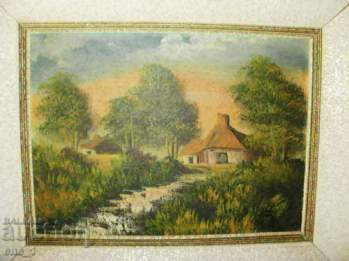 Old Dutch oil painting in a solid frame with price 44.99 BGN | € 23.00 Old Dutch oil painting in a solid frame with price 44.99 BGN | € 23.00