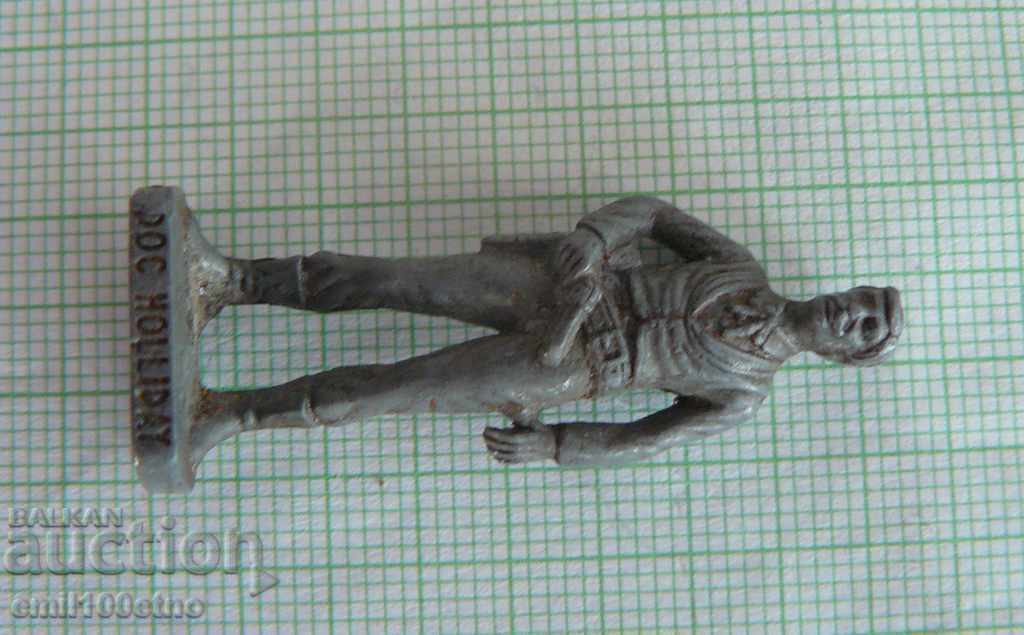 Auction  Kinder Cowboy Doc Holliday Chocolate Egg Figure