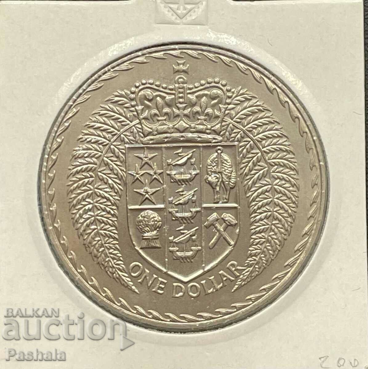 Нова Зеландия 1 долар 1971 г.