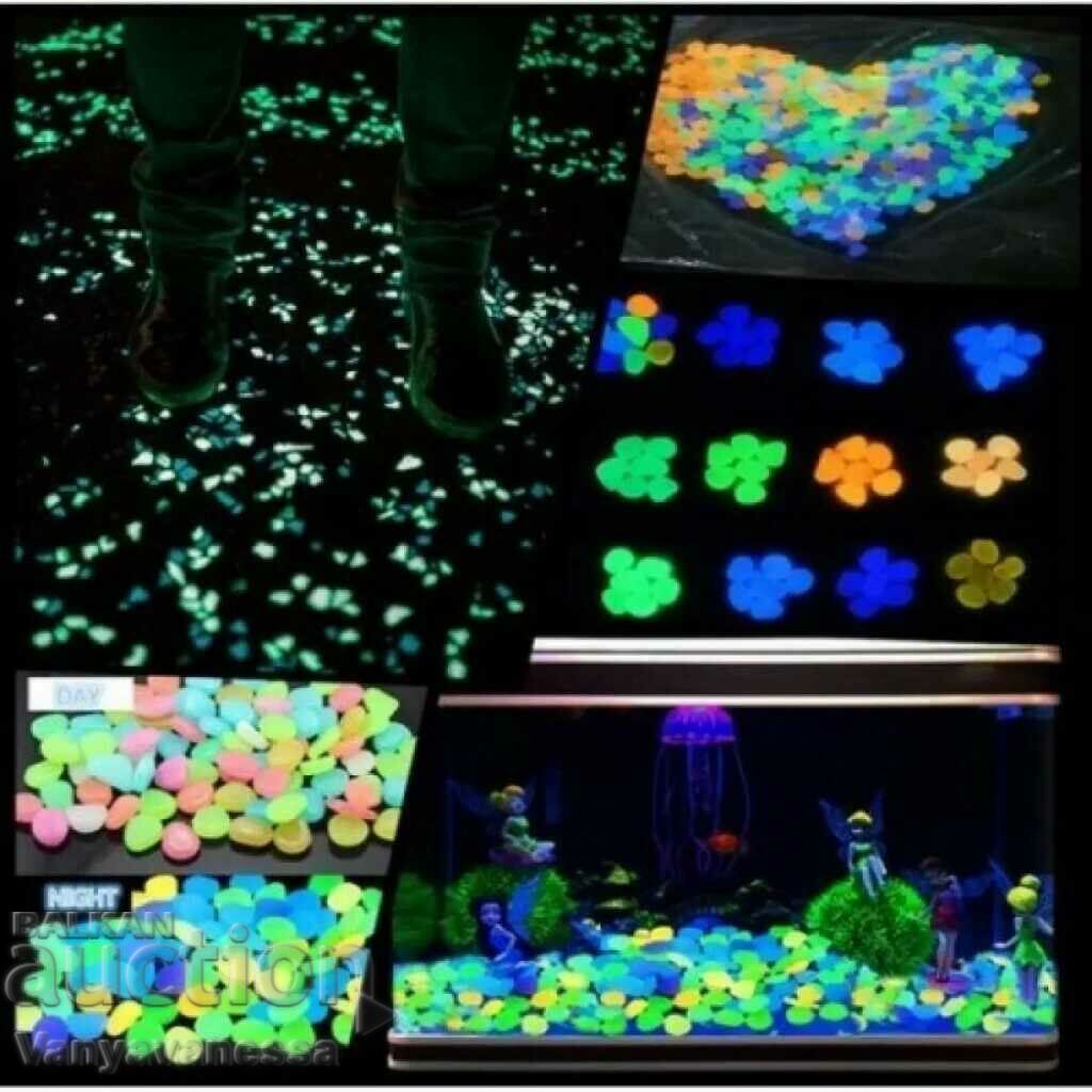 Luminous decorative garden stones 100 pcs. with price 10.90 BGN | € 5.57 Luminous decorative garden stones 100 pcs. with price 10.90 BGN | € 5.57