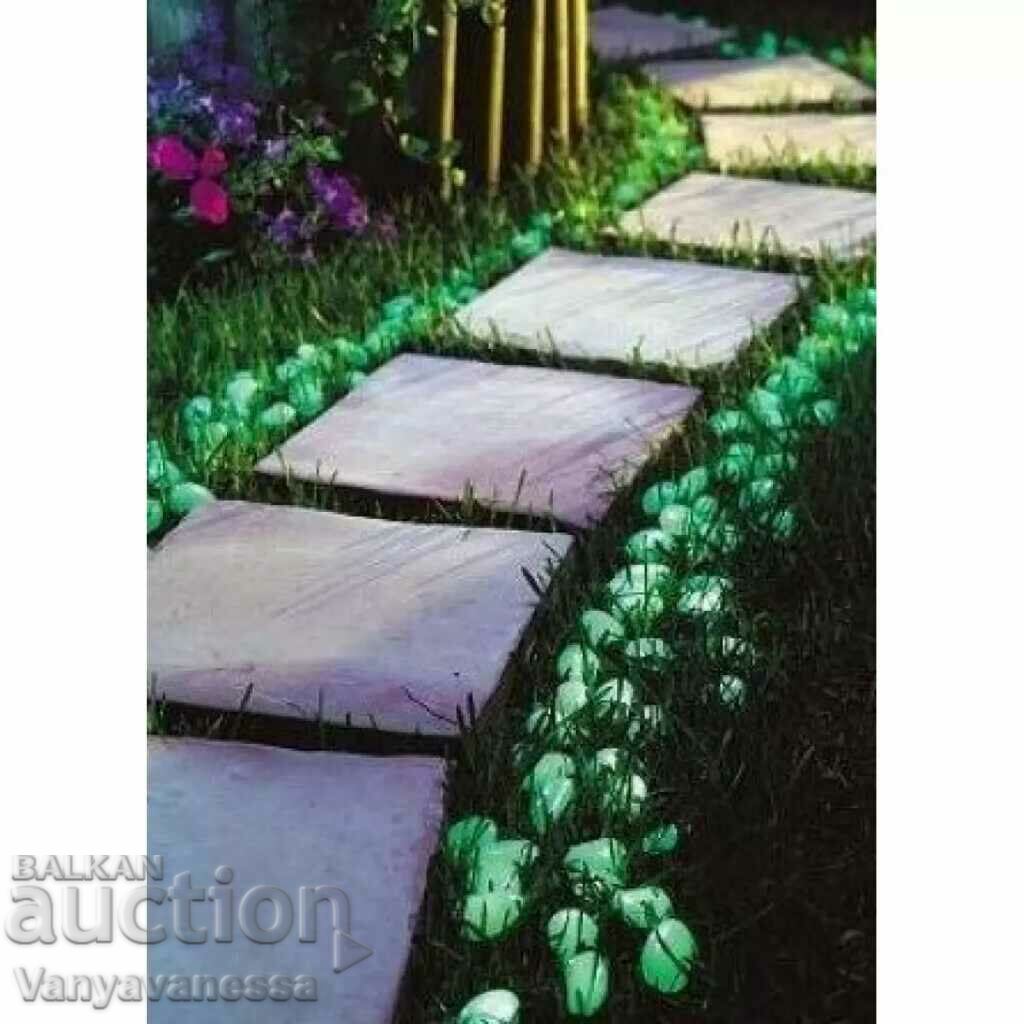 Delivery of Luminous decorative garden stones 100 pcs. Delivery of Luminous decorative garden stones 100 pcs.