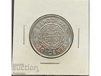 Соломонови острови 20 цент 2008 г.