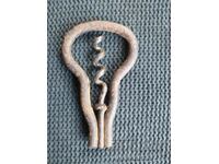 Old folding corkscrew