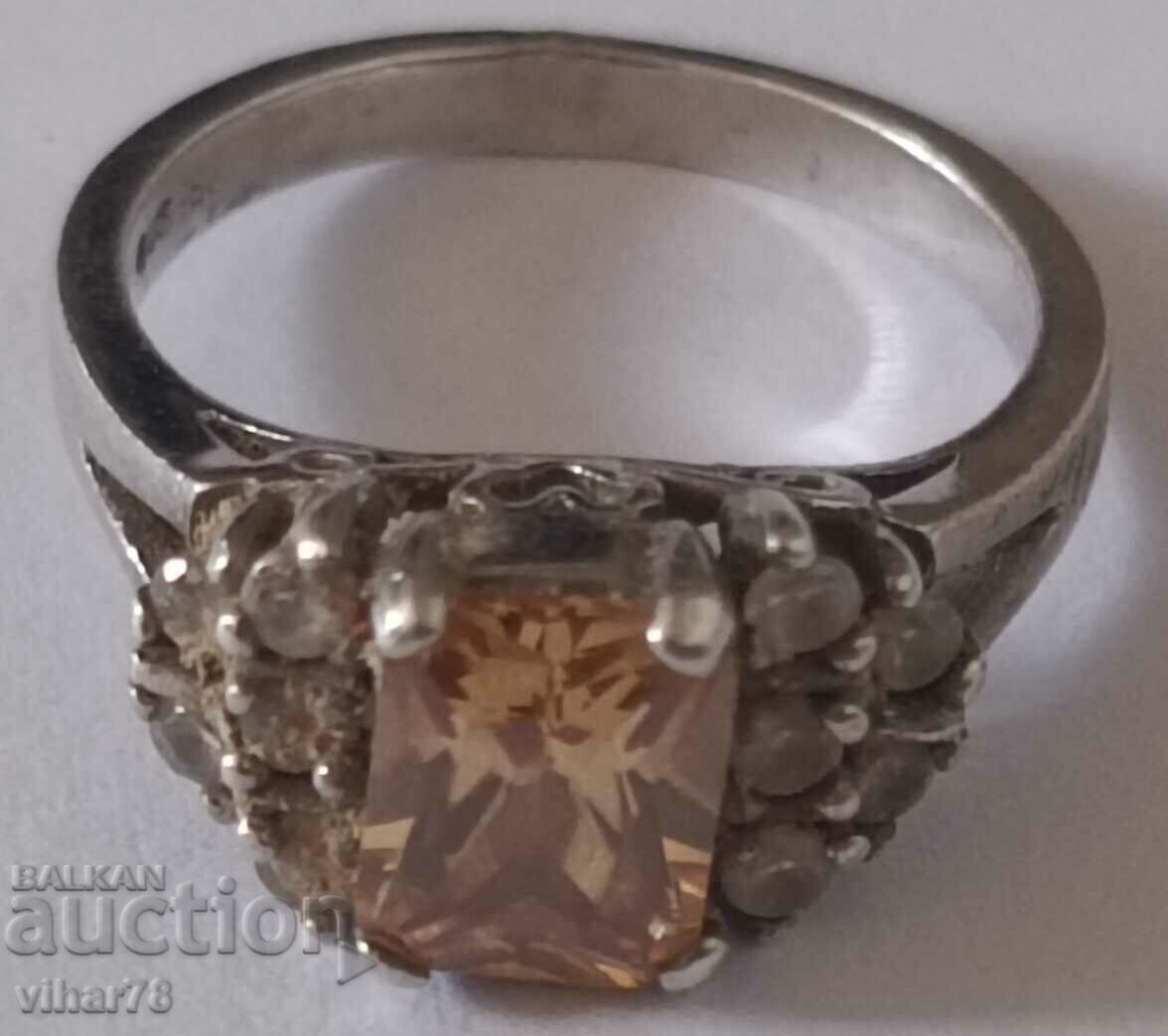 Silver ring with price 59.99 BGN | € 30.67 Silver ring with price 59.99 BGN | € 30.67