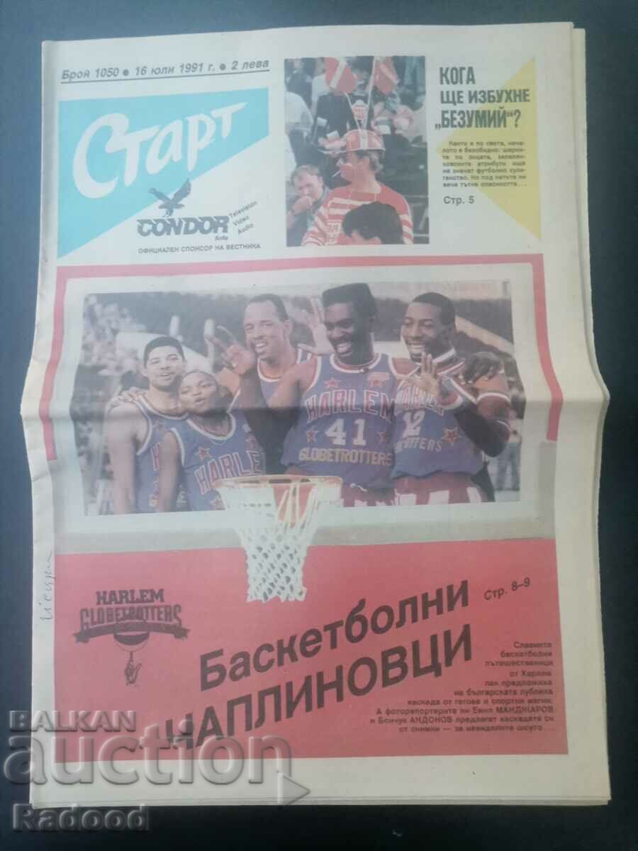 "Start" newspaper. Number 1050/1991