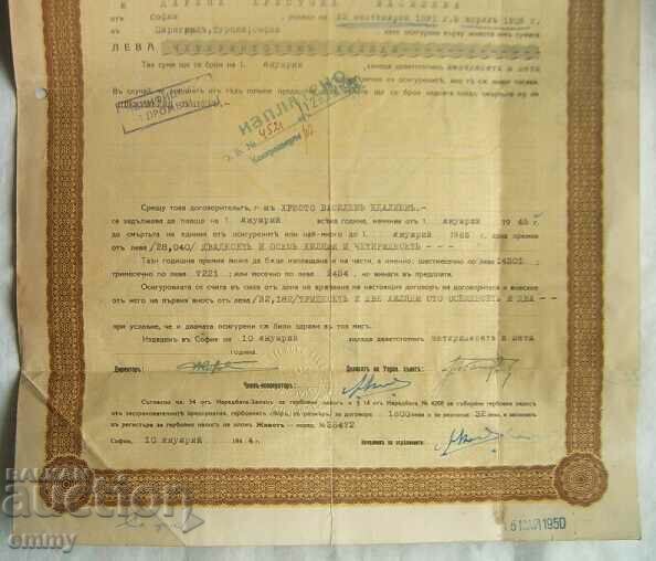 Auction Teacher's Fund - Insurance, Insurance contract Auction Teacher's Fund - Insurance, Insurance contract