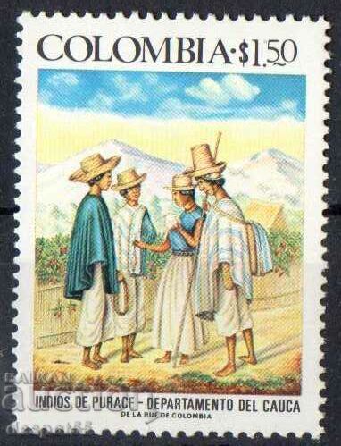 1976. Colombia. Colombian Indians.