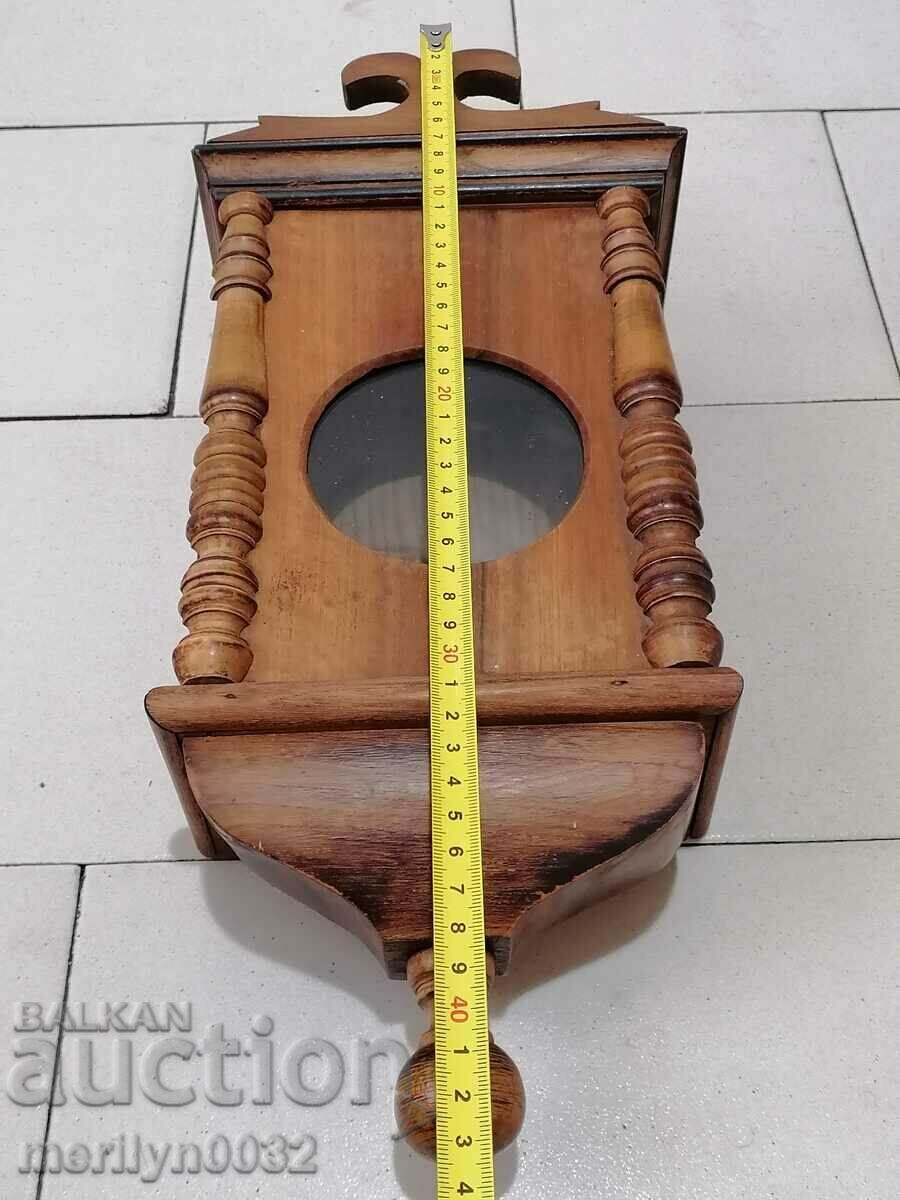 Alarm clock box wood wooden clock primitive - 5 Alarm clock box wood wooden clock primitive - 5