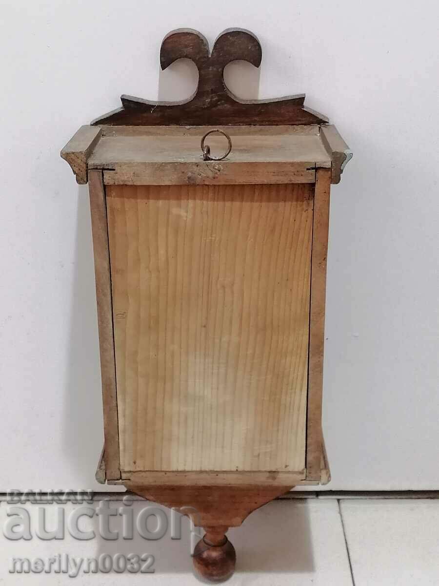 Alarm clock box wood wooden clock primitive - 6 Alarm clock box wood wooden clock primitive - 6