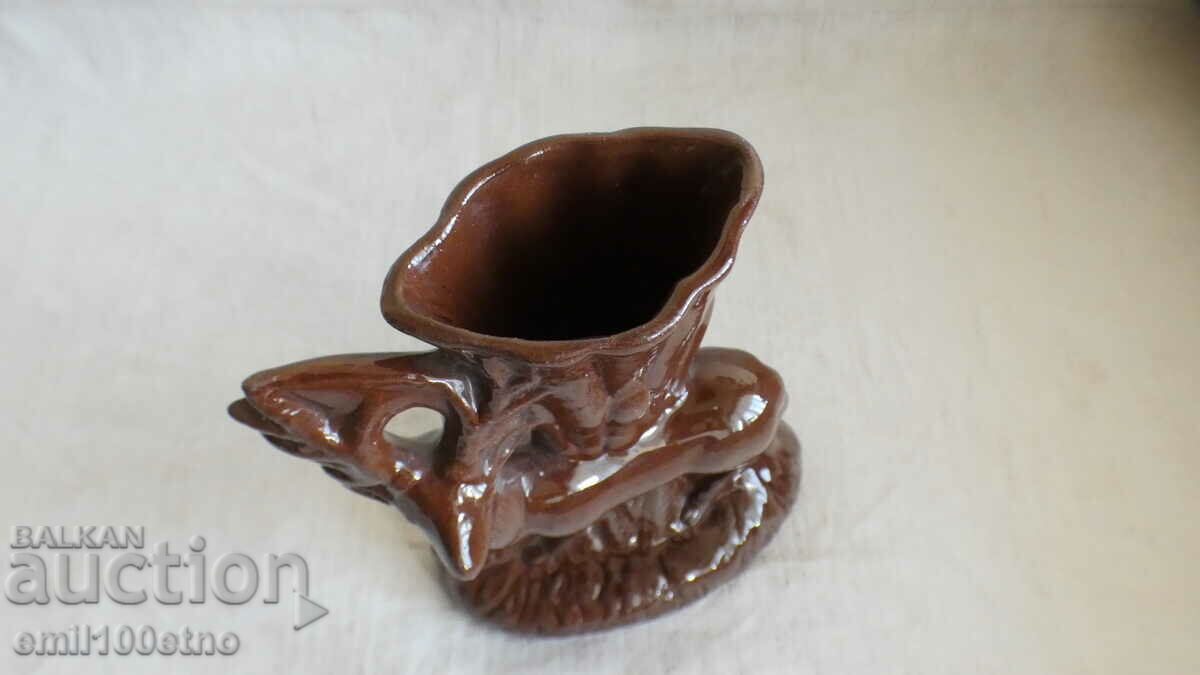 Ceramic composition Deer figure - vase - 5 Ceramic composition Deer figure - vase - 5