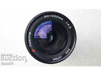 Tokina 80-200mm lens. 1:4.5 f55 JAPAN