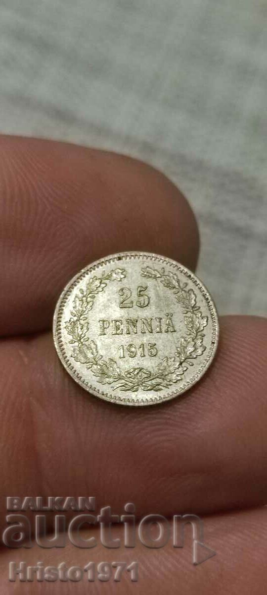 25 pence 1915