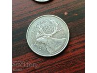 Канада 25 цента 1993