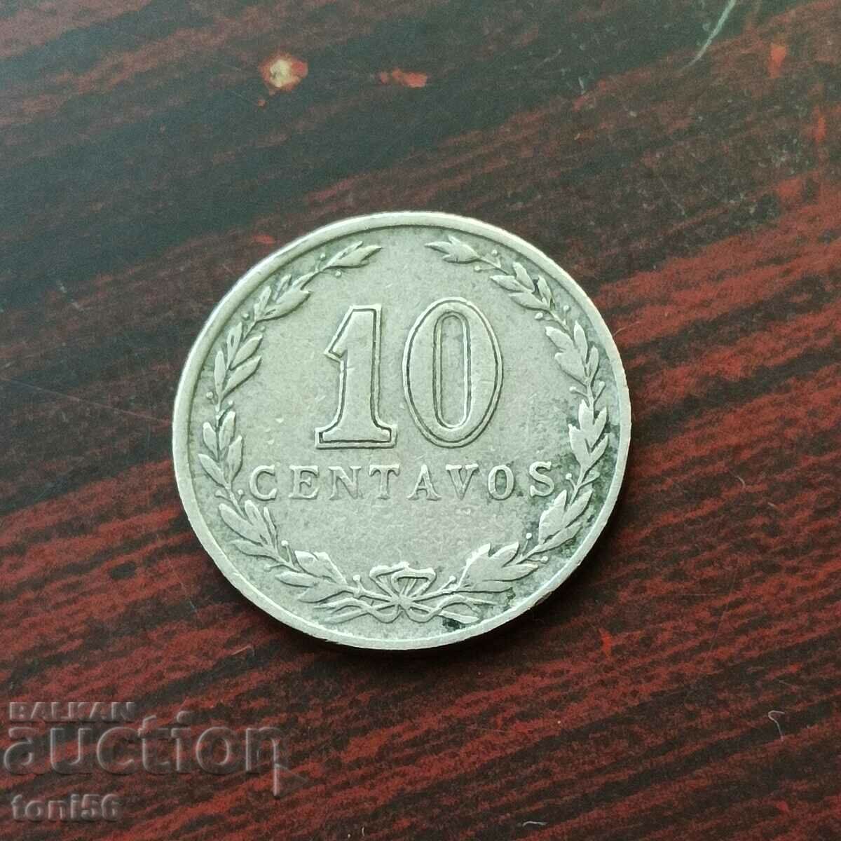 Argentina 10 centavos 1929