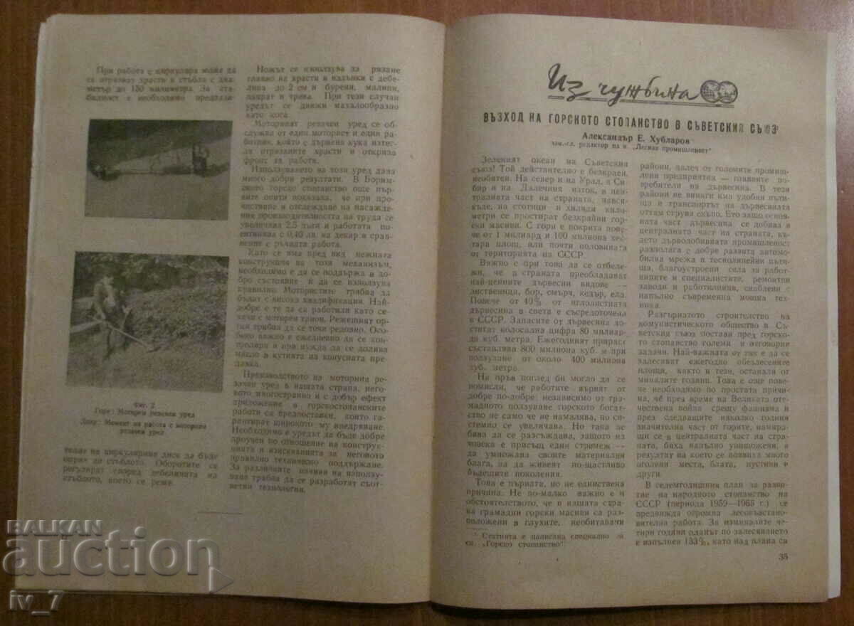 "FORESTRY" MAGAZINE - ISSUE 7, 1964 - 7 "FORESTRY" MAGAZINE - ISSUE 7, 1964 - 7