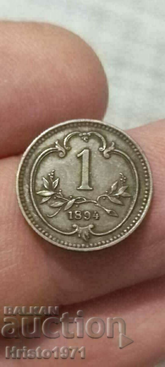 1 Heller 1894 1 Heller 1894