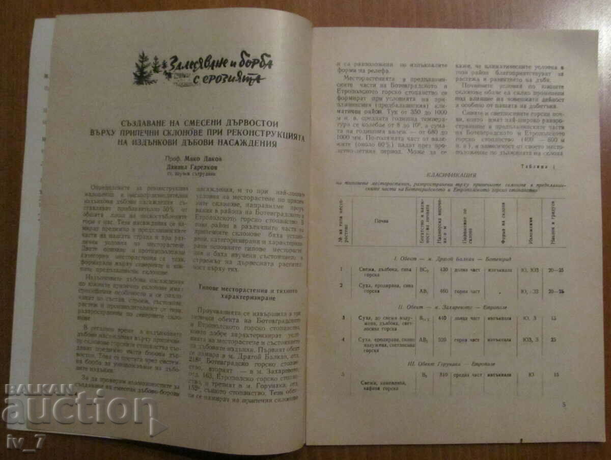 Auction "FORESTRY" MAGAZINE - ISSUE 3, 1964 Auction "FORESTRY" MAGAZINE - ISSUE 3, 1964