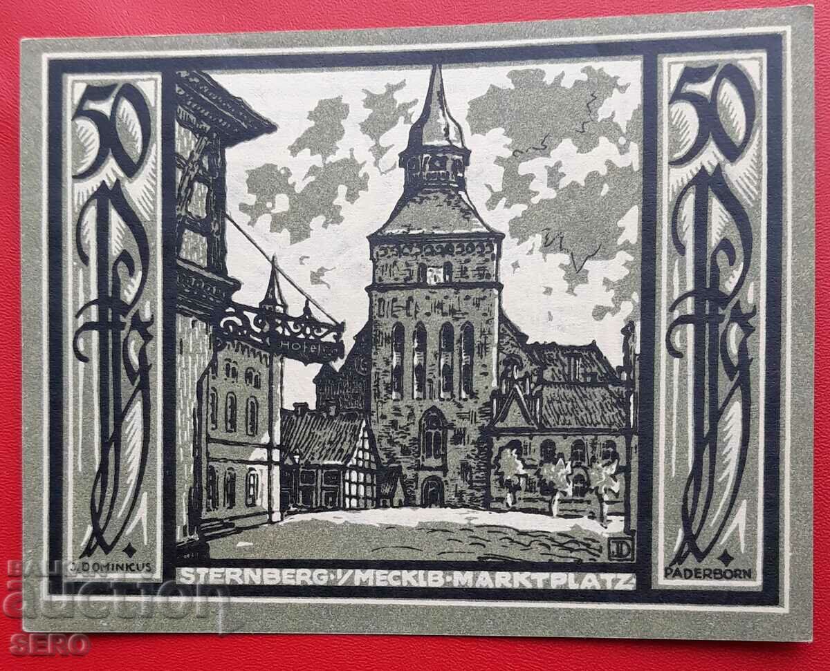 Τραπεζογραμμάτιο-Γερμανία-Μεκλεμβούργο-Πομερανία-Στέρνμπεργκ-50 pf. 1922