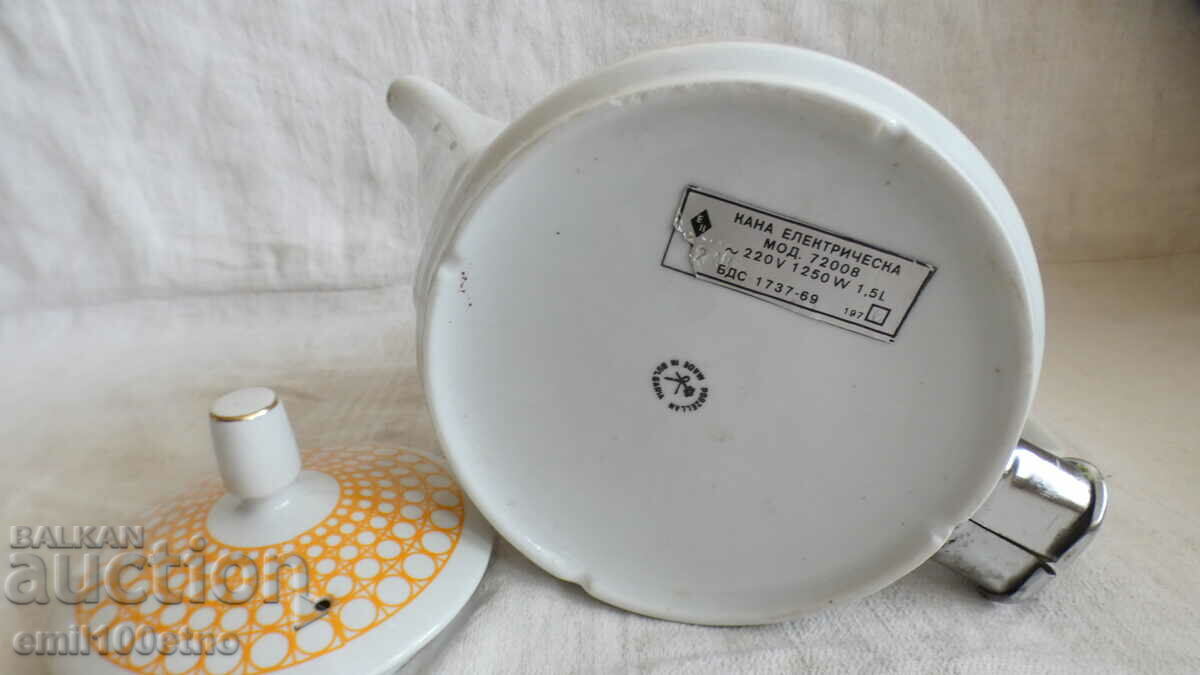 Electric kettle Kettle porcelain Kitka novi Pazar - 5