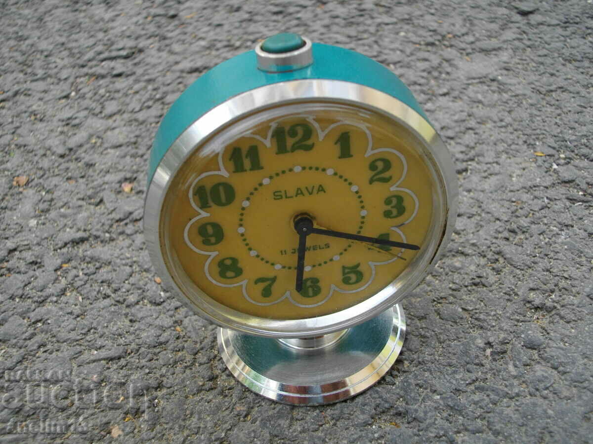 SLAVA COLLECTIBLE ALARM CLOCK - 7